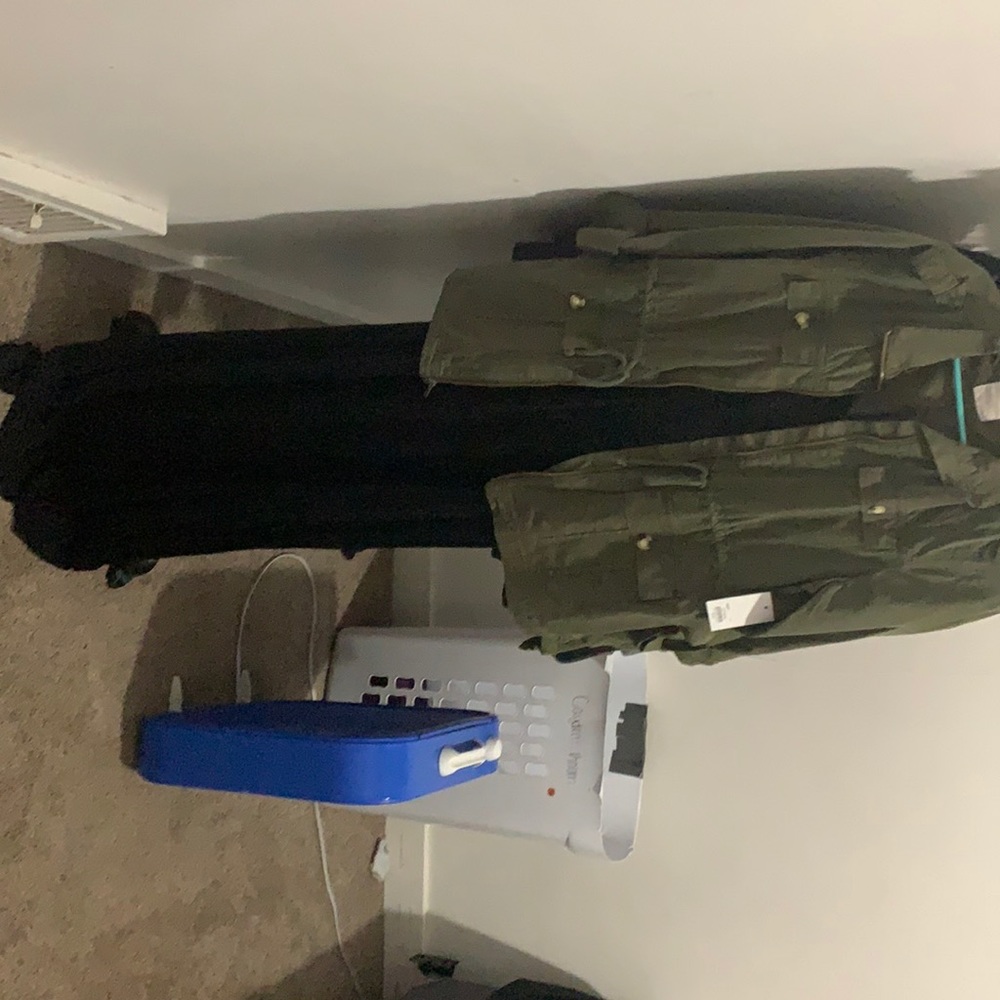 Army jacket and dress